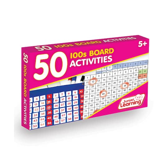Junior Learning&#xAE; 50 100s Board Activities Learning Set